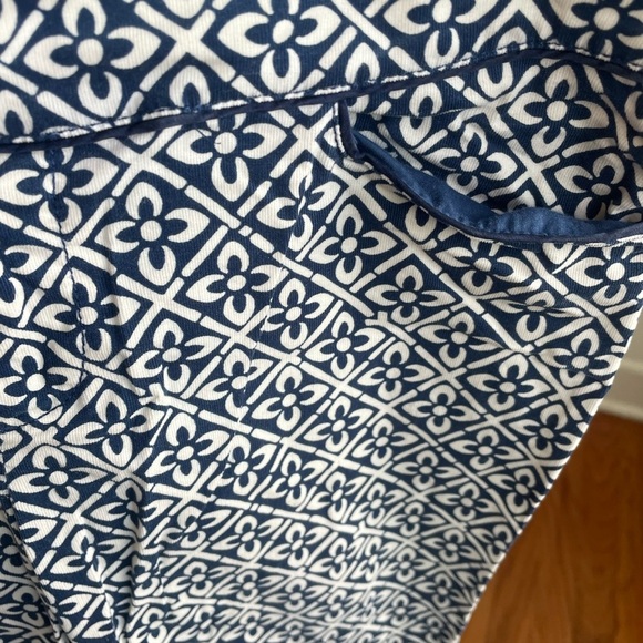 Lilly Pulitzer Palm Beach Fit Cropped Pants / size 6 - Picture 4 of 7